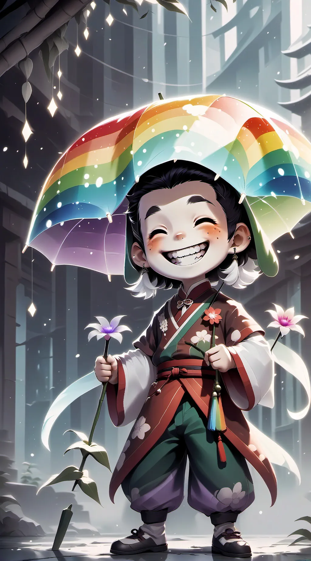 ai character: Dandy background