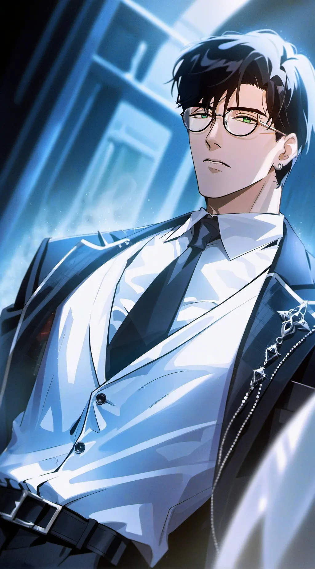 ai character: leo background