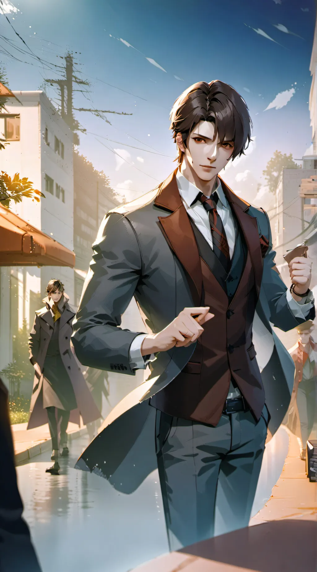 ai character: Zack background