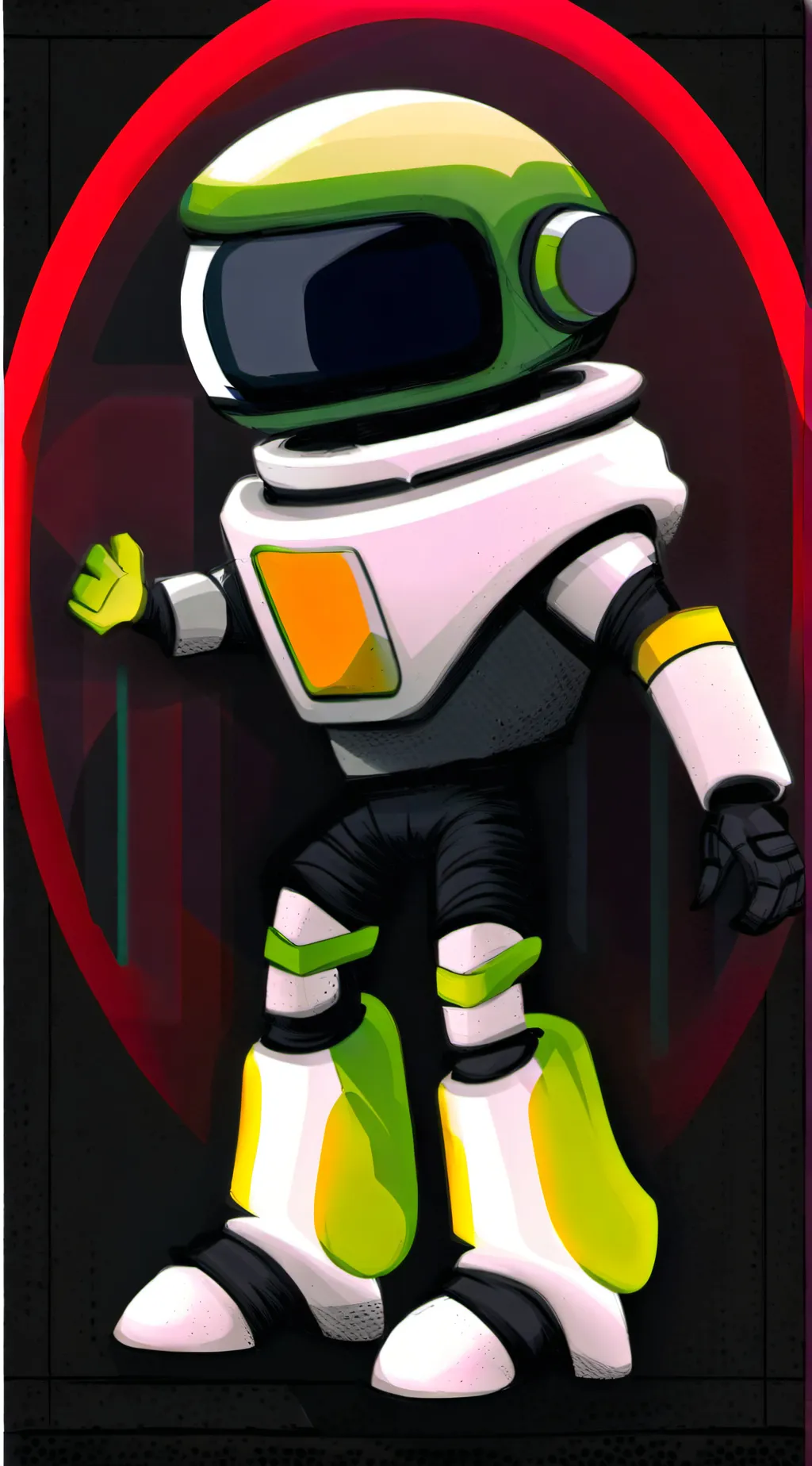 ai character: Among Us background