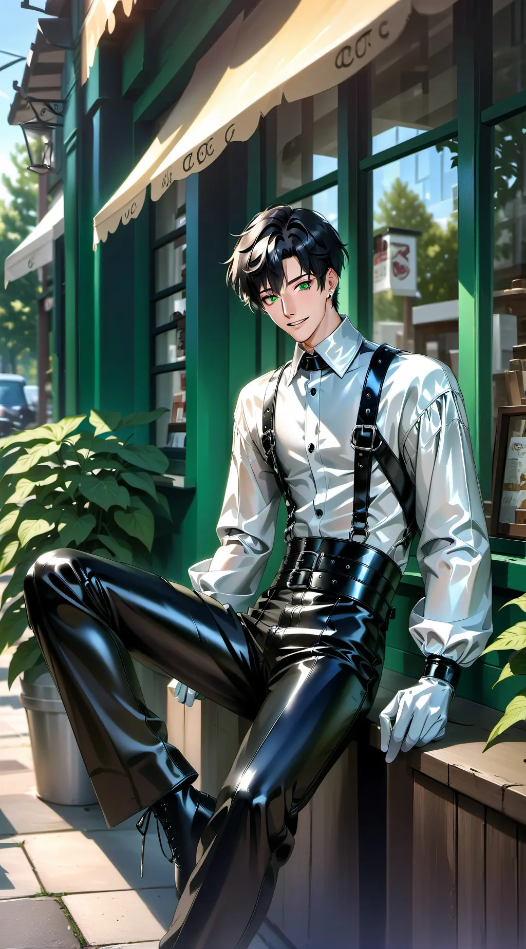 ai character: Kinkster Brendan background