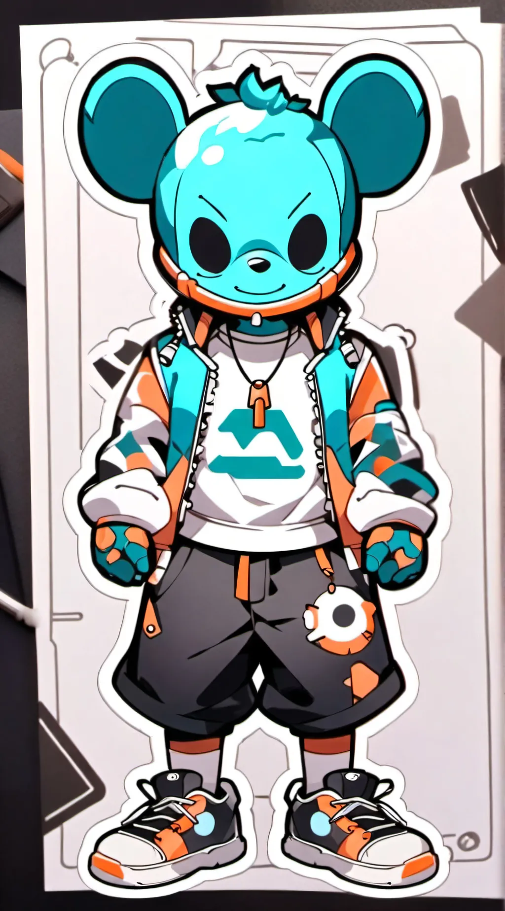 ai character: Sky background