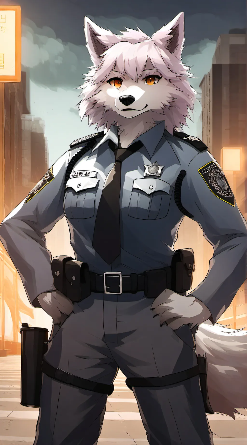 ai character: Officer Jane Hills background