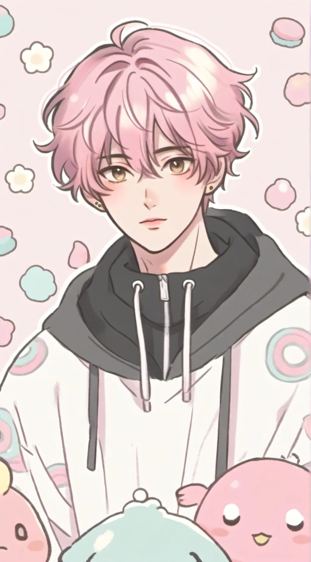 ai character: Marcus🌸🌺 background