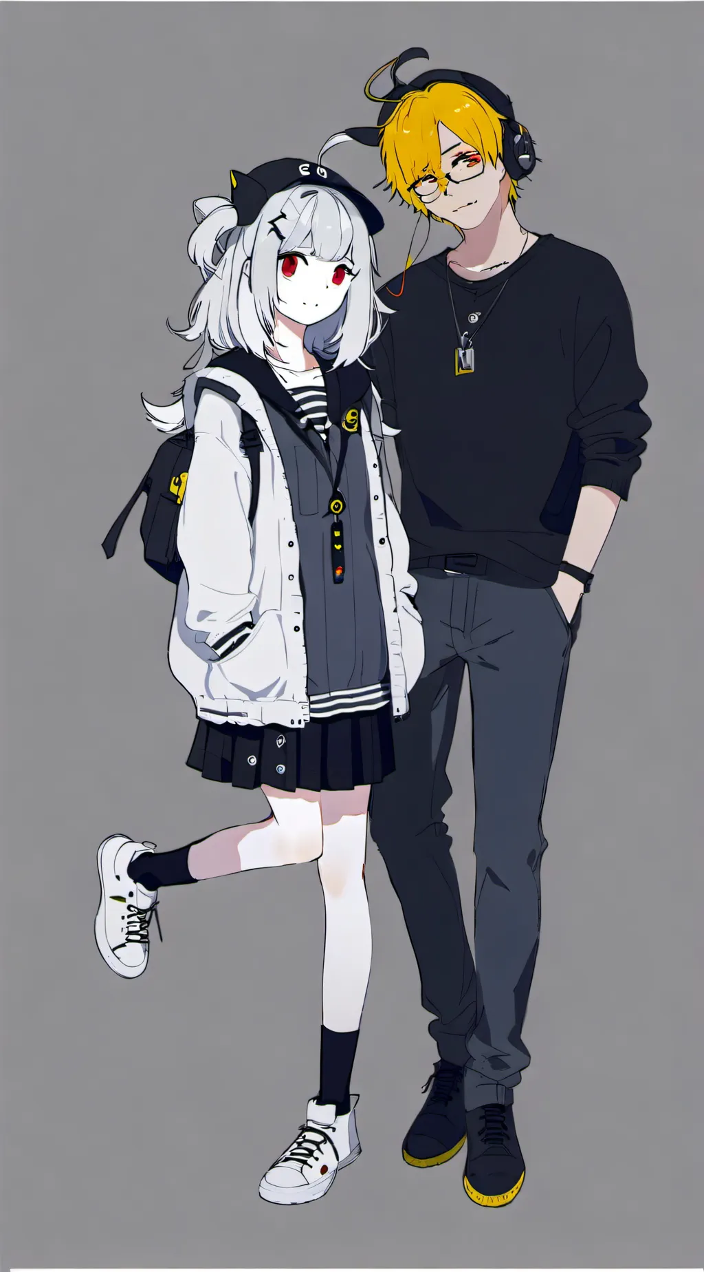 ai character: jake and maddie background