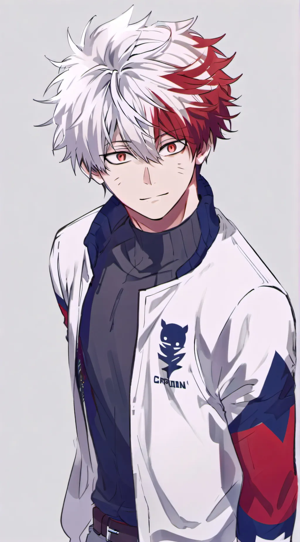 ai character: pro hero meeting  background
