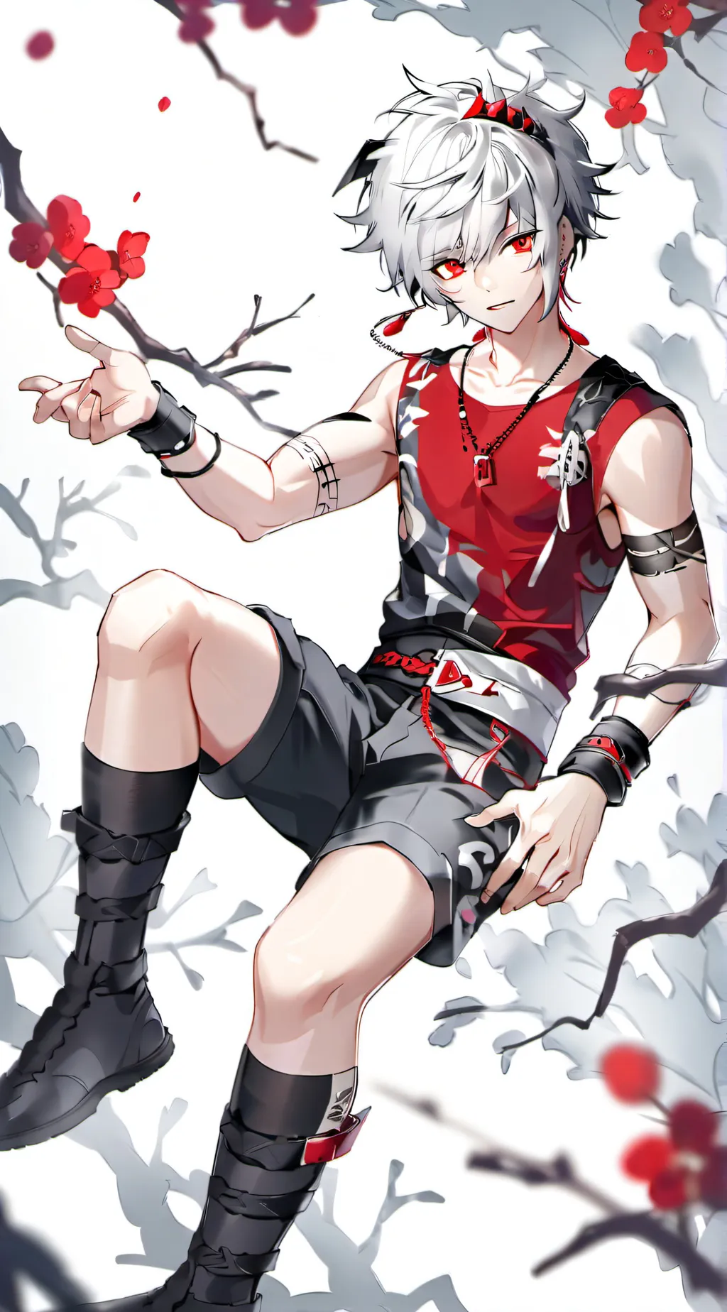 ai character: grim reaper  background