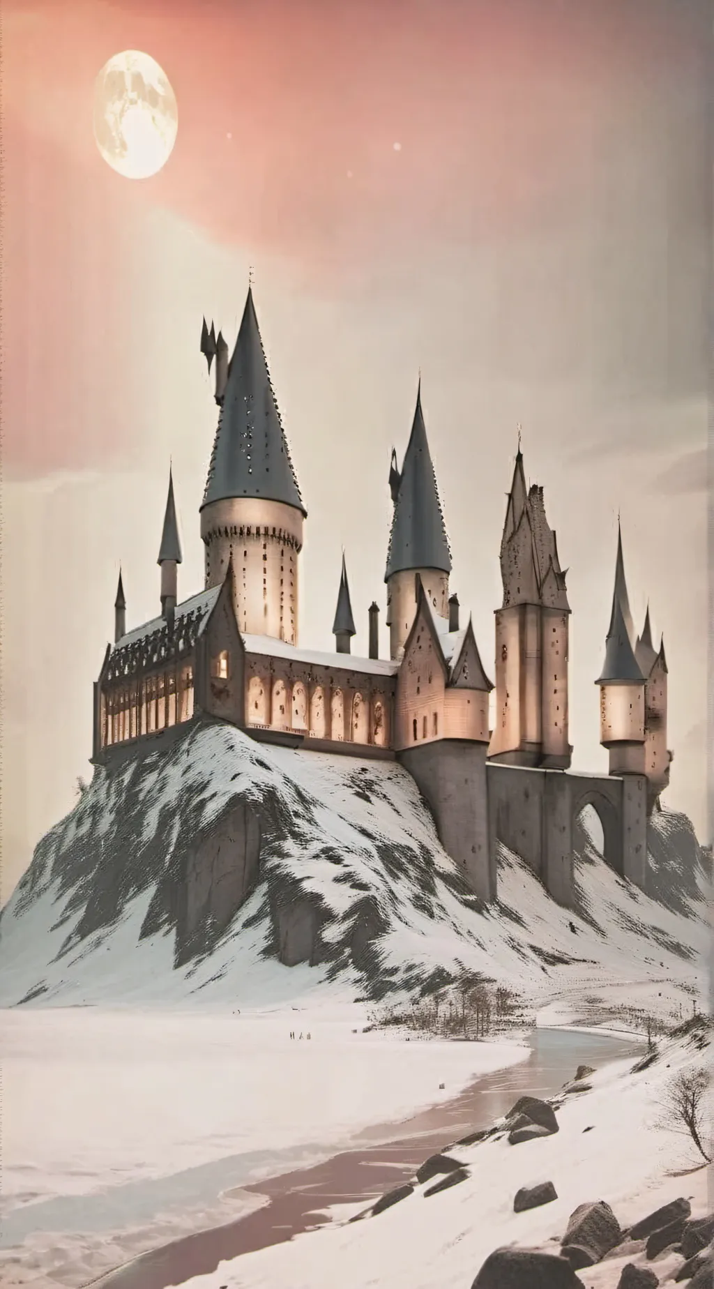 ai character: hogwarts  background