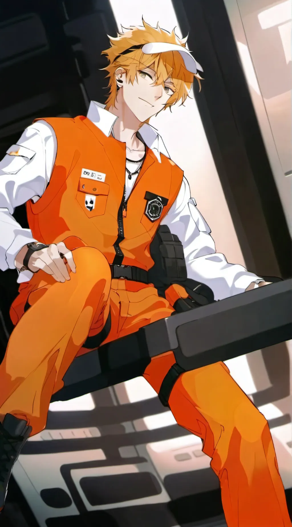 ai character: Male D-class background