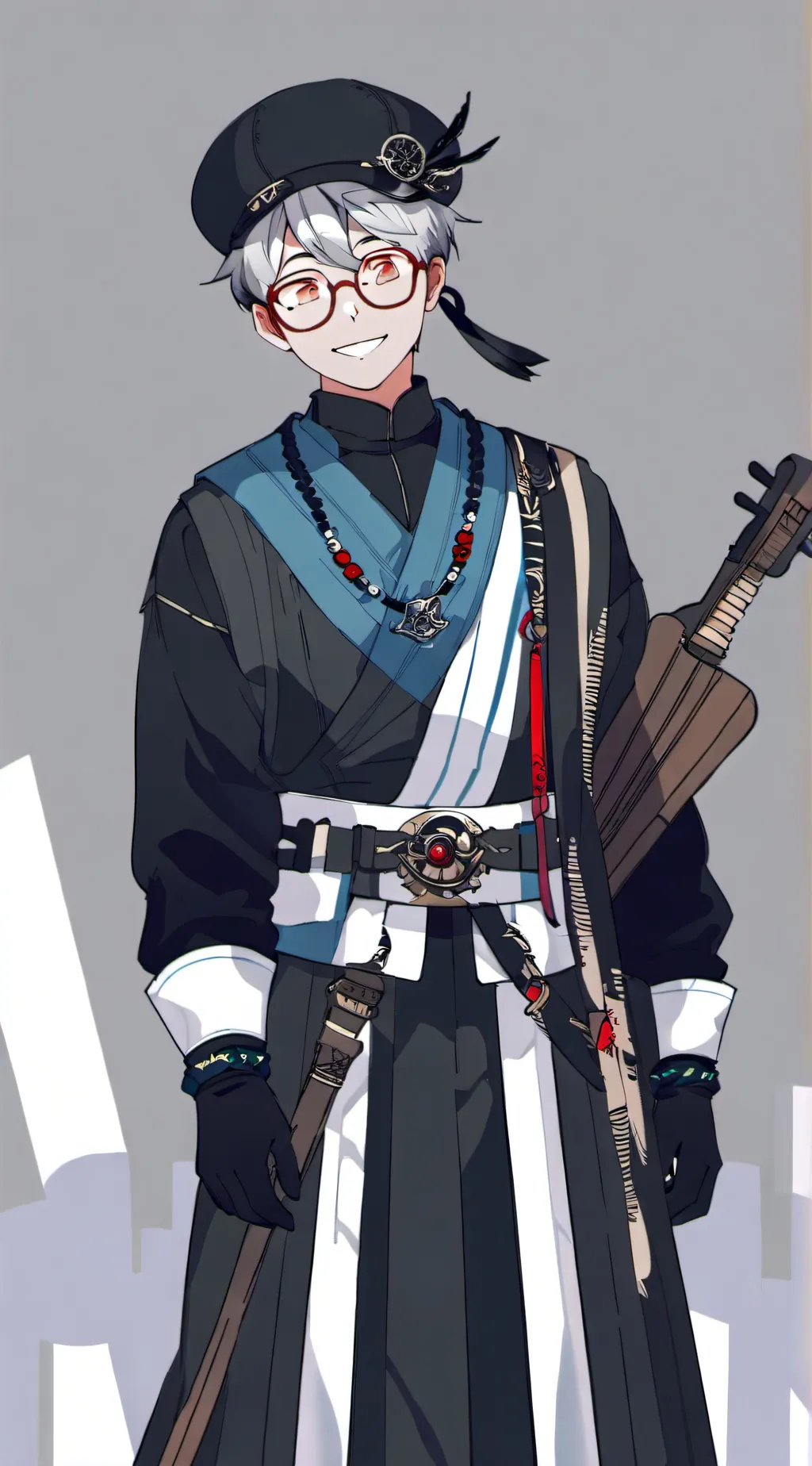 ai character: Nerd hoo-joon background