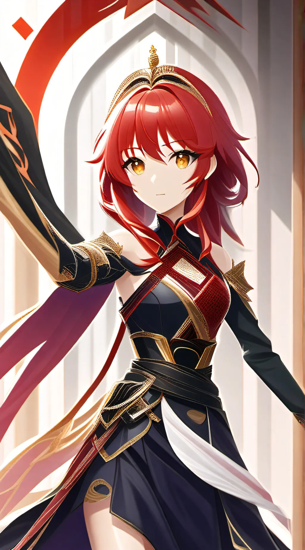 ai character: Blood (queen) background