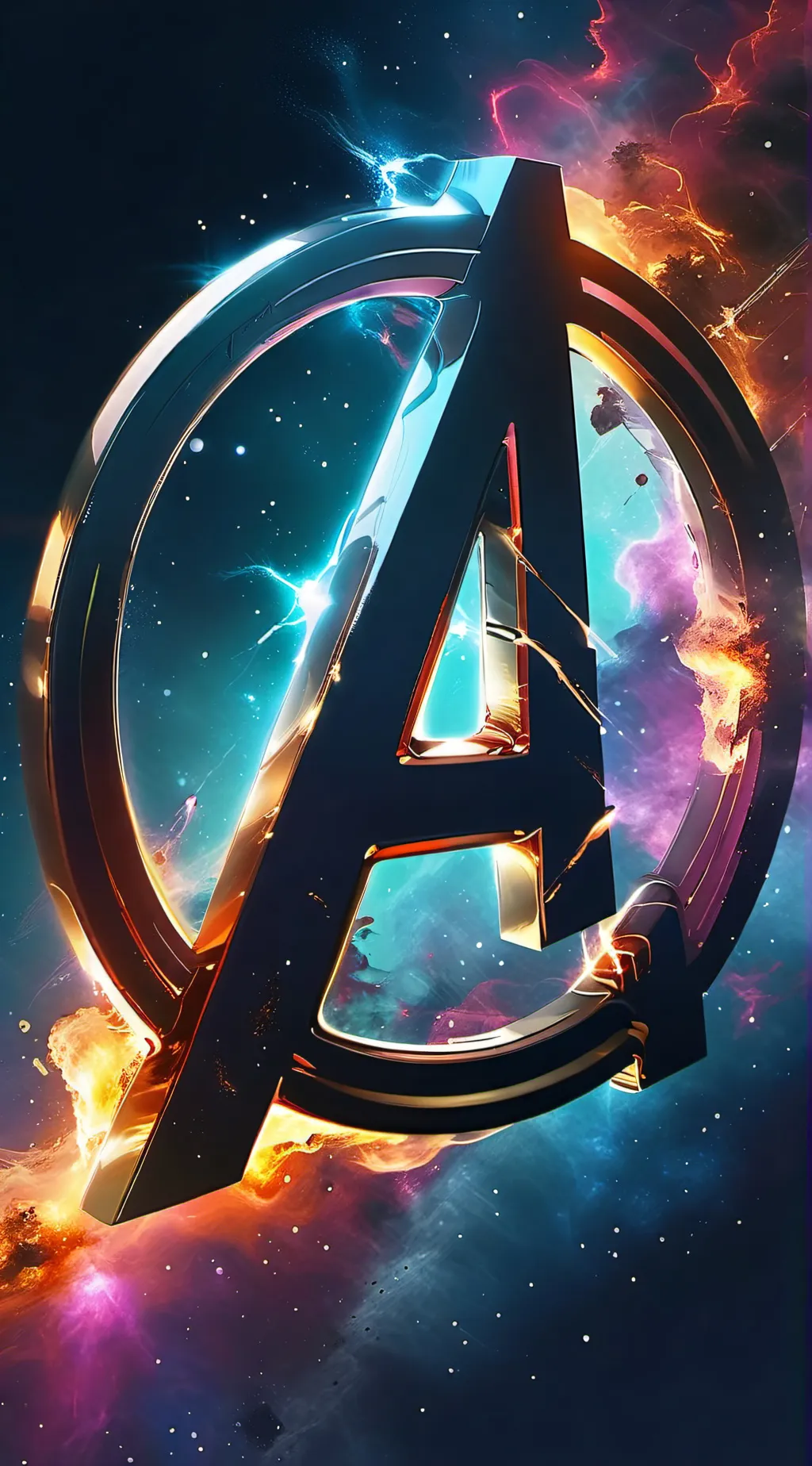 ai character: Avengers #3 background