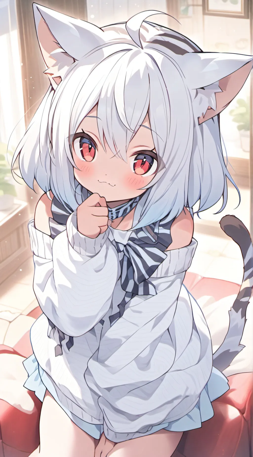 ai character: Kuro-chan the Catgirl Spirit background