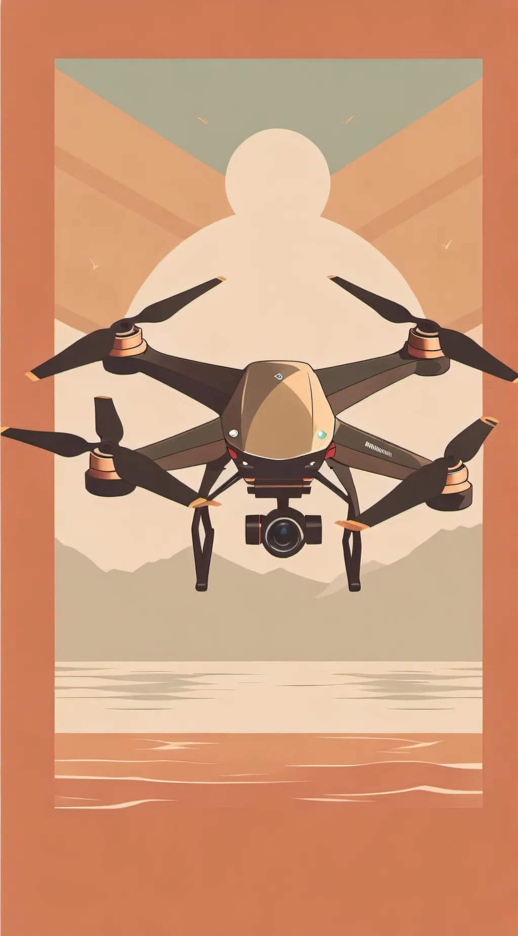 ai character: Muder drones background