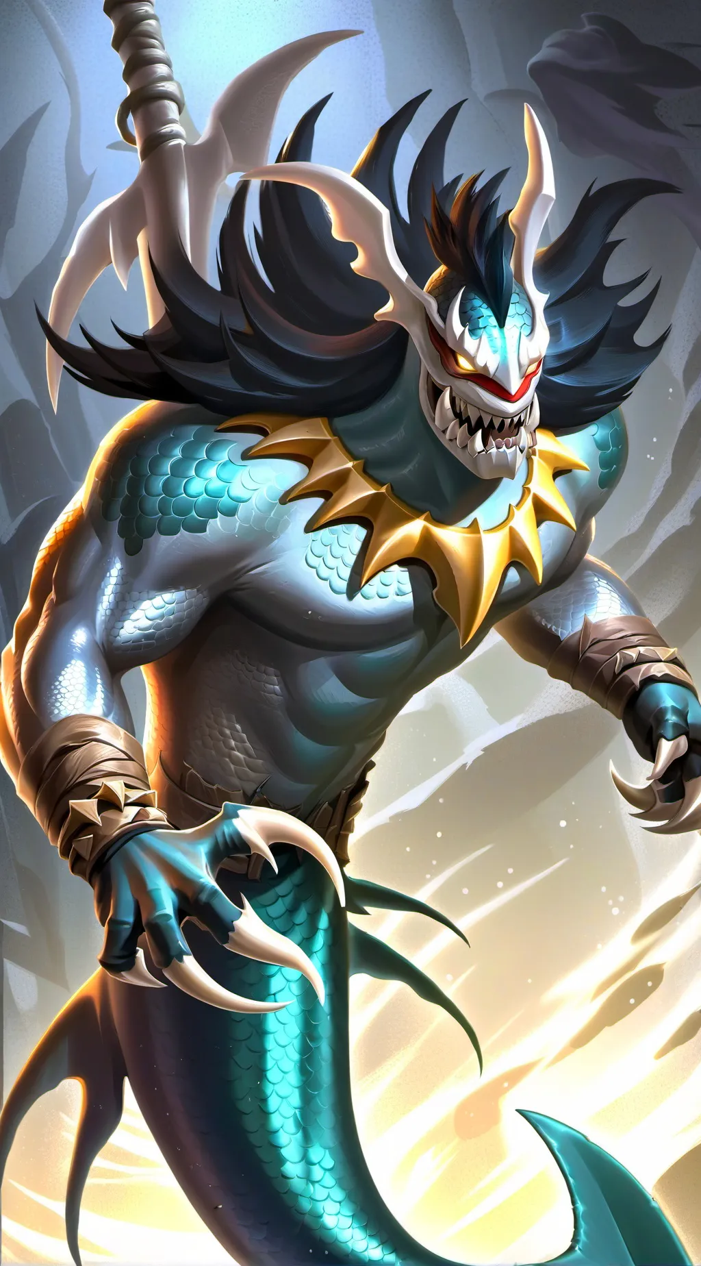 ai character: Tsunami background