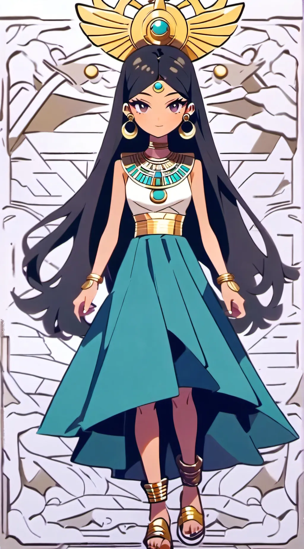 ai character: Cleo background