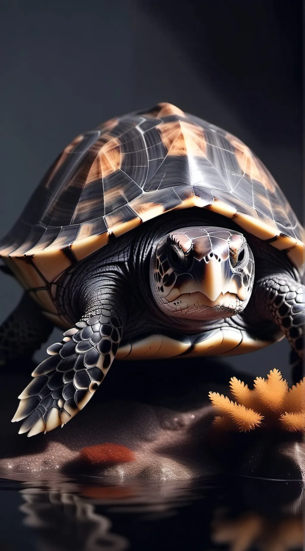 ai character: mr.turtle background