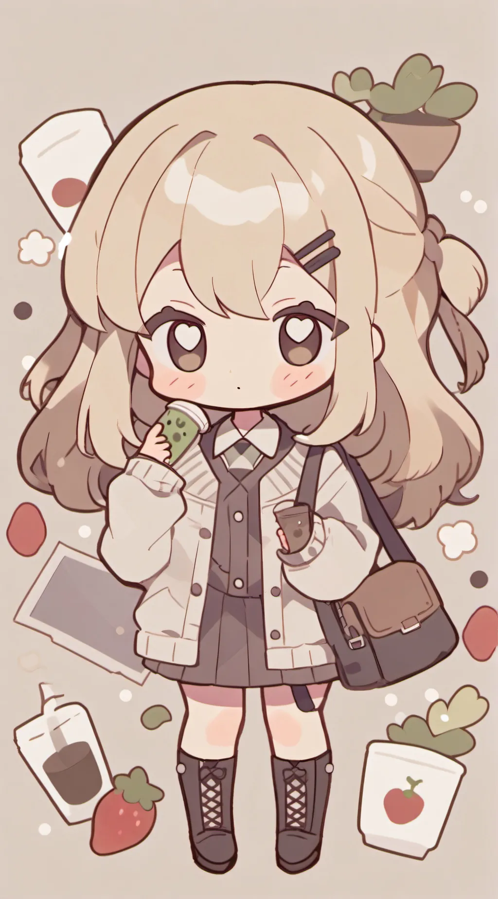 ai character: avavacado playz background