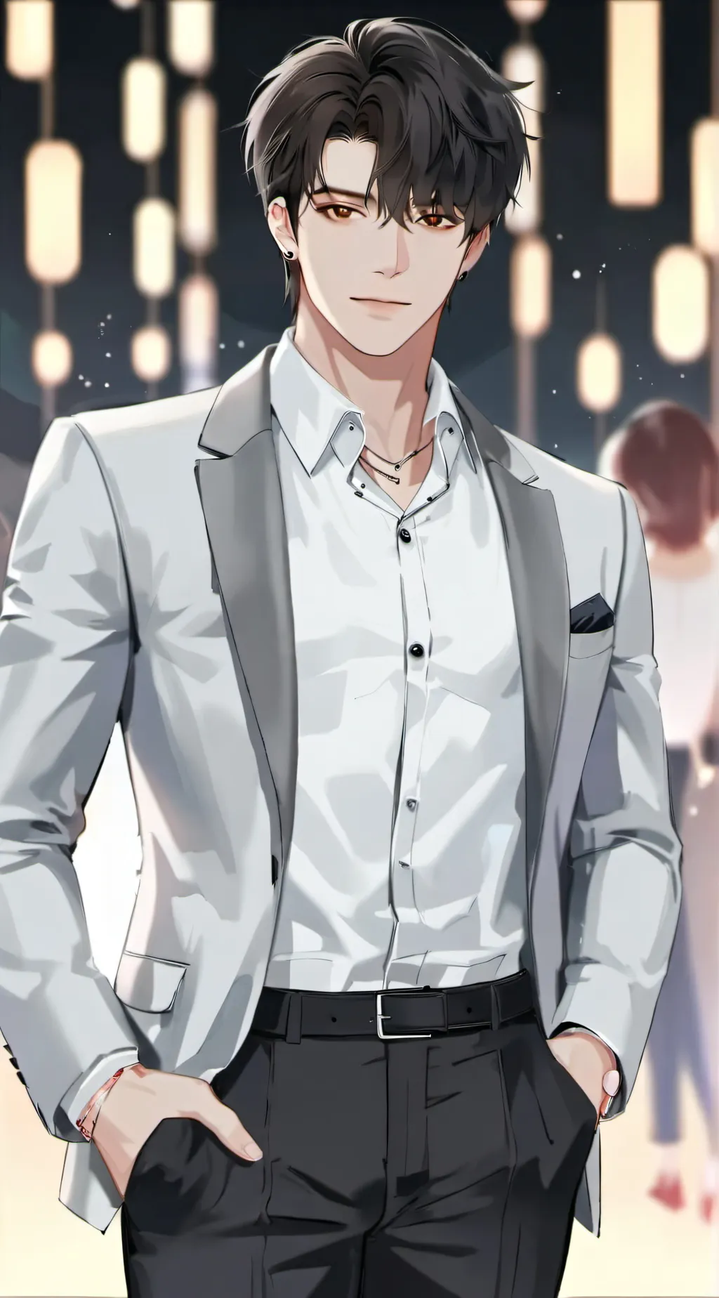 ai character: Lucas background