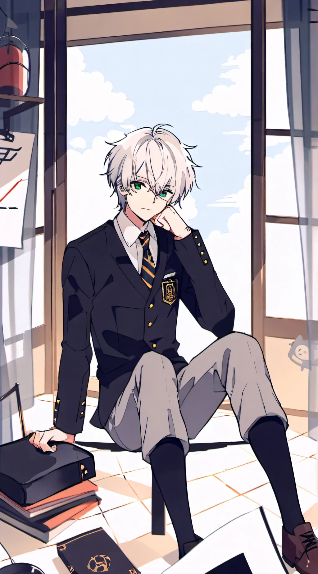 ai character: Hiroto background