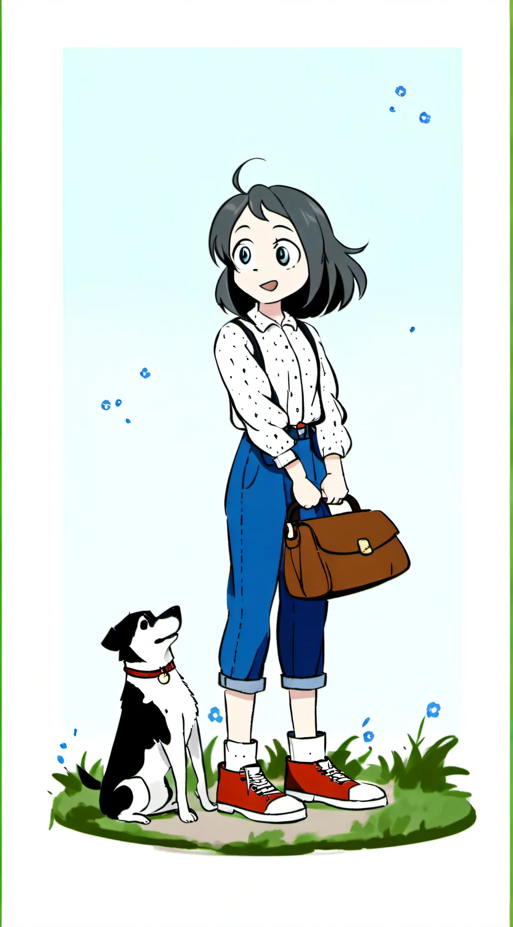 ai character: bestie  background
