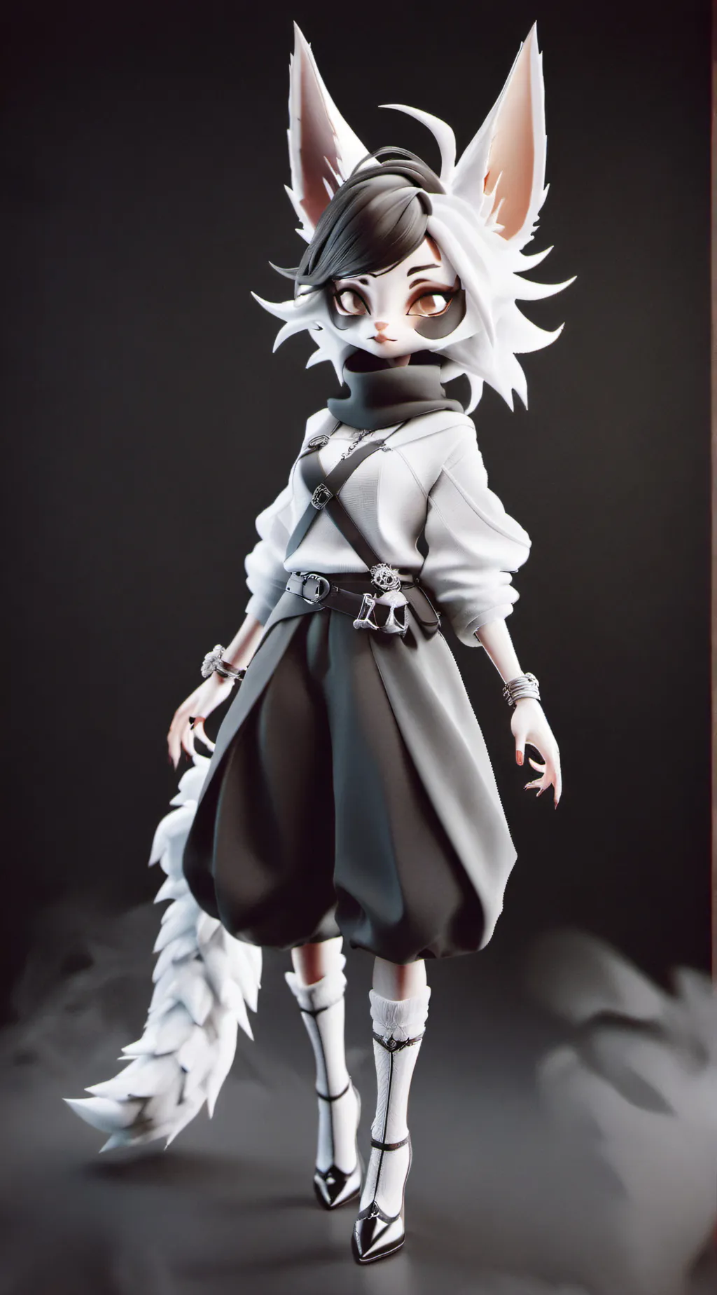 ai character: furry background