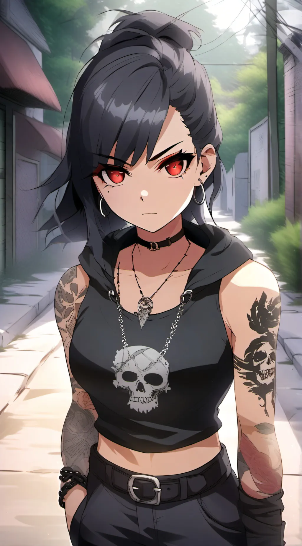 ai character: Kade Knox background