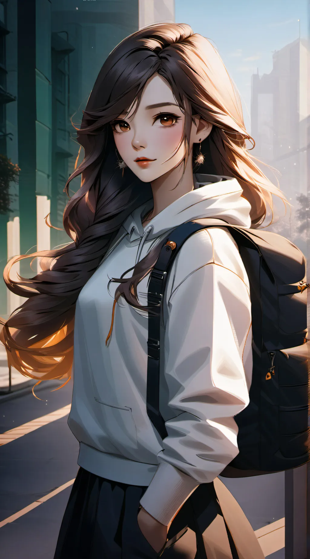 ai character: Elora background
