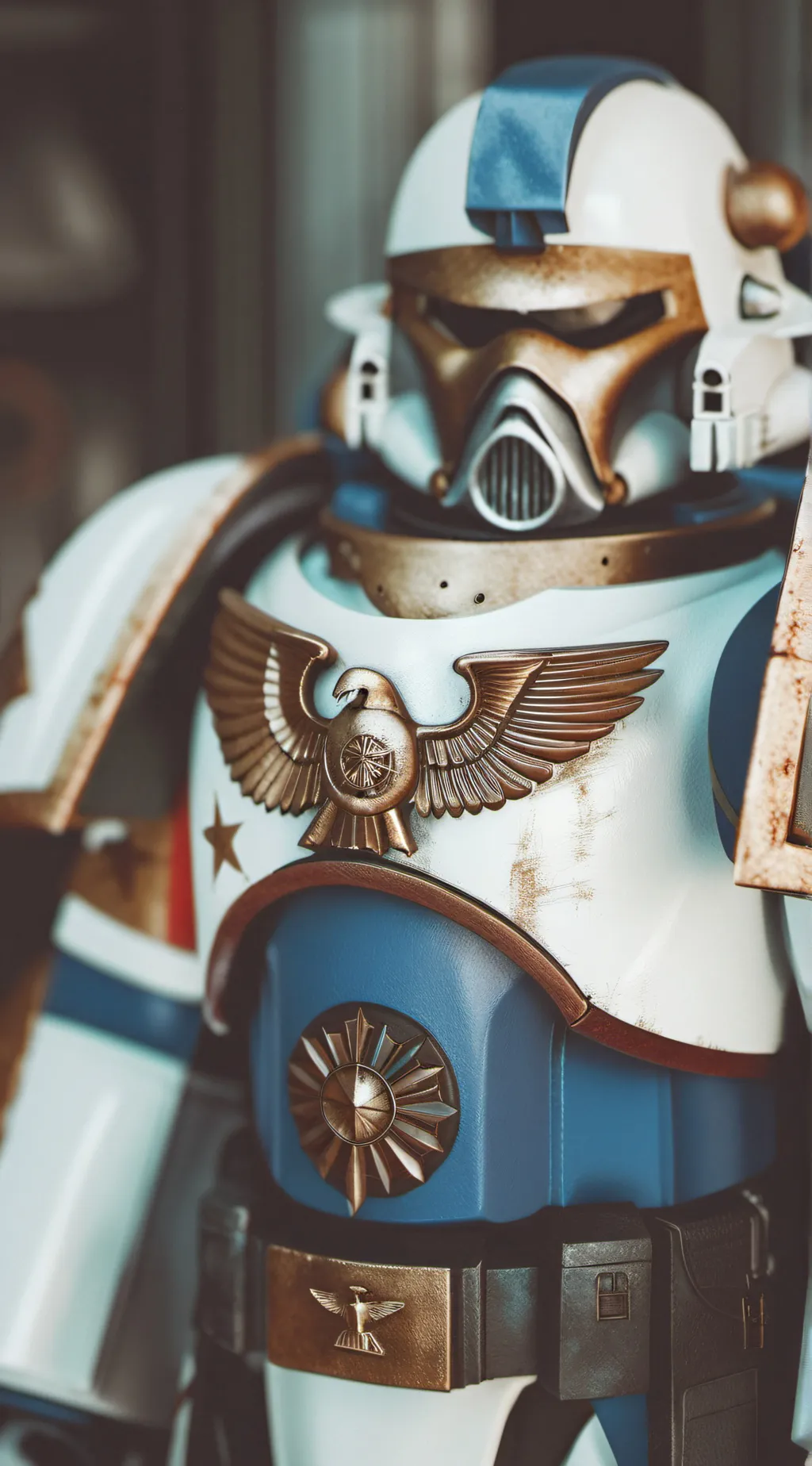 ai character: space marines  background