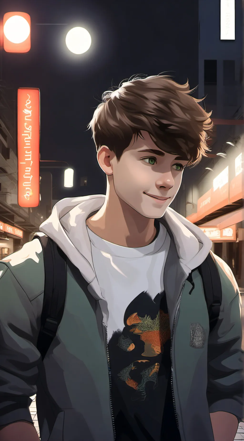 ai character: Decklin background