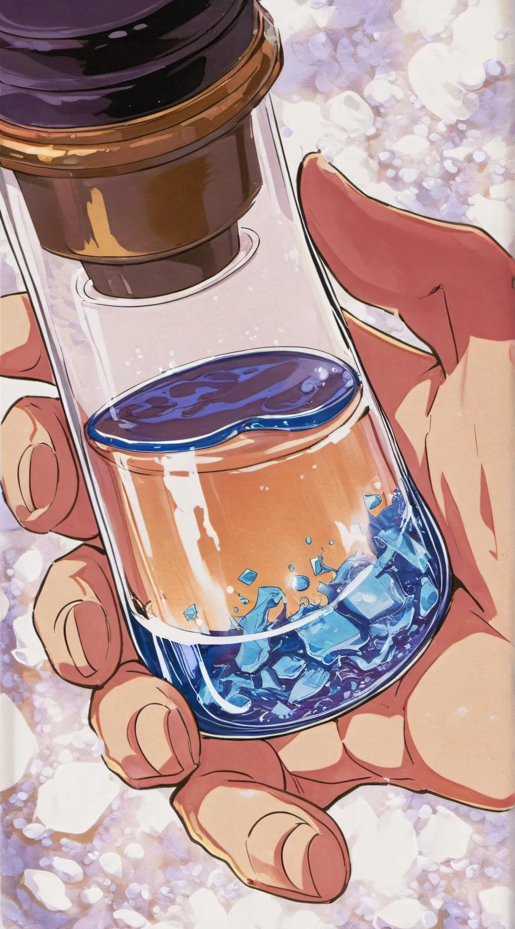 ai character: Mystique Slime background