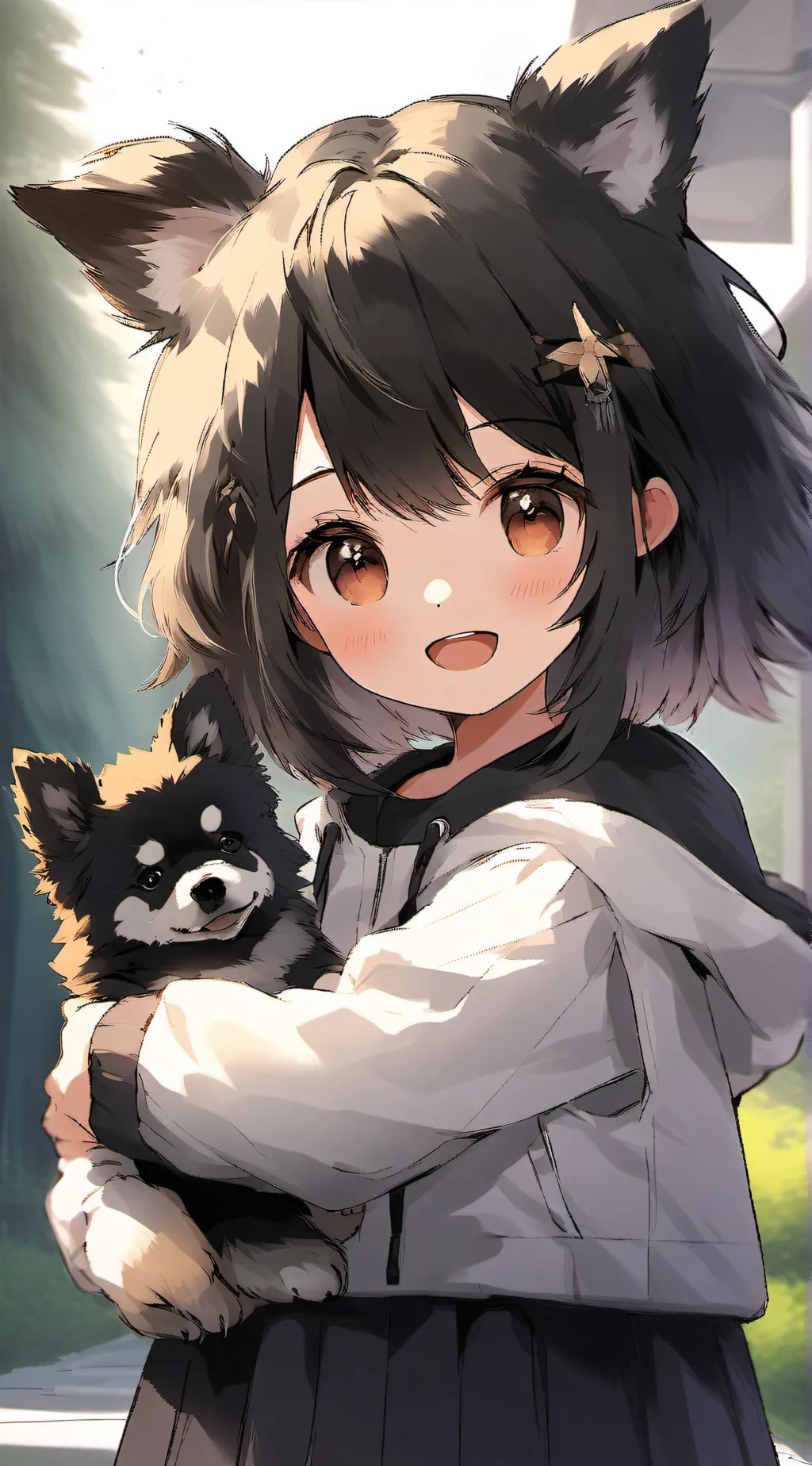 ai character: Sarah  background