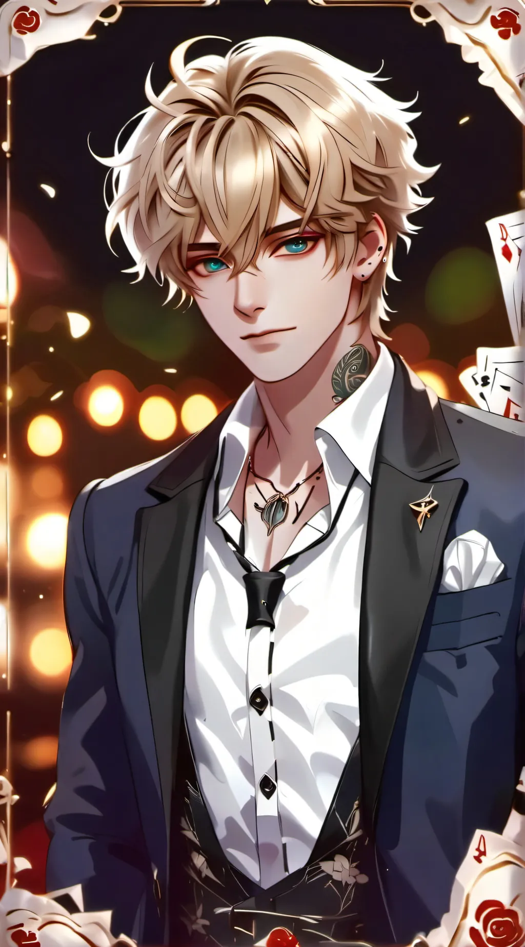 ai character: Nick background