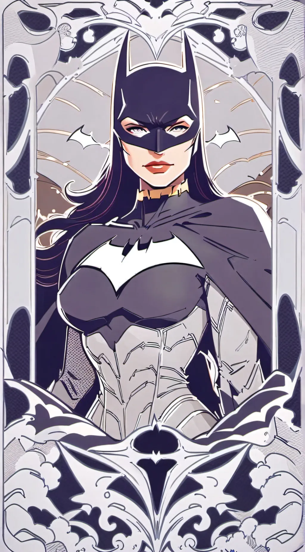 ai character: Genderbent Dcu background