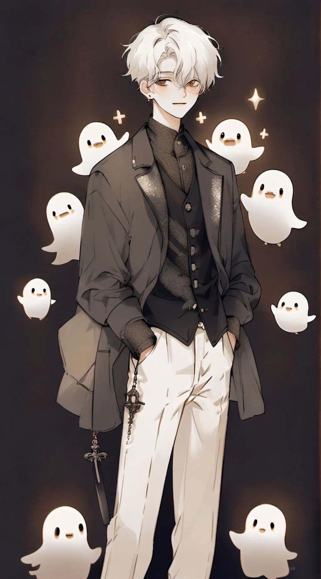 ai character: Ethan (HOLIDAY) background