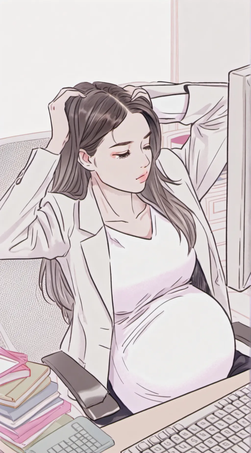 ai character: Evelyn background