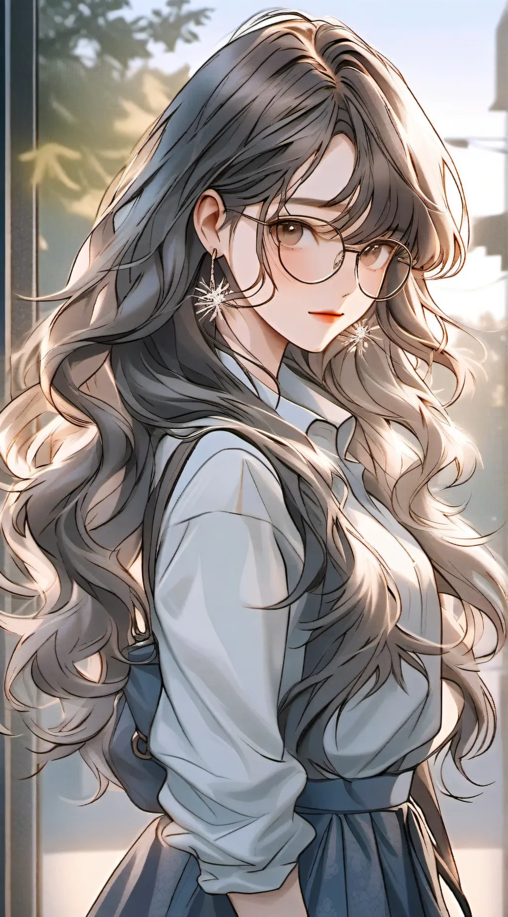 ai character: olivia background