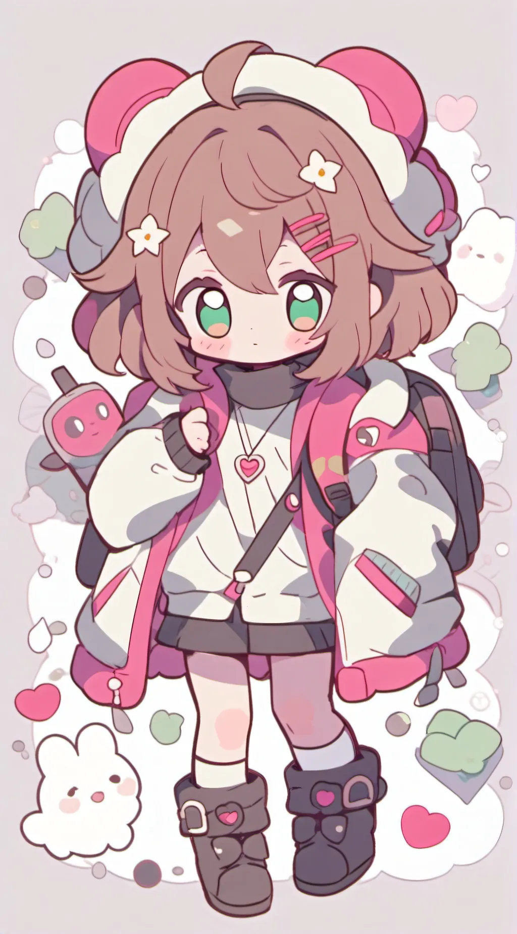 ai character: Titan speakerwomen background