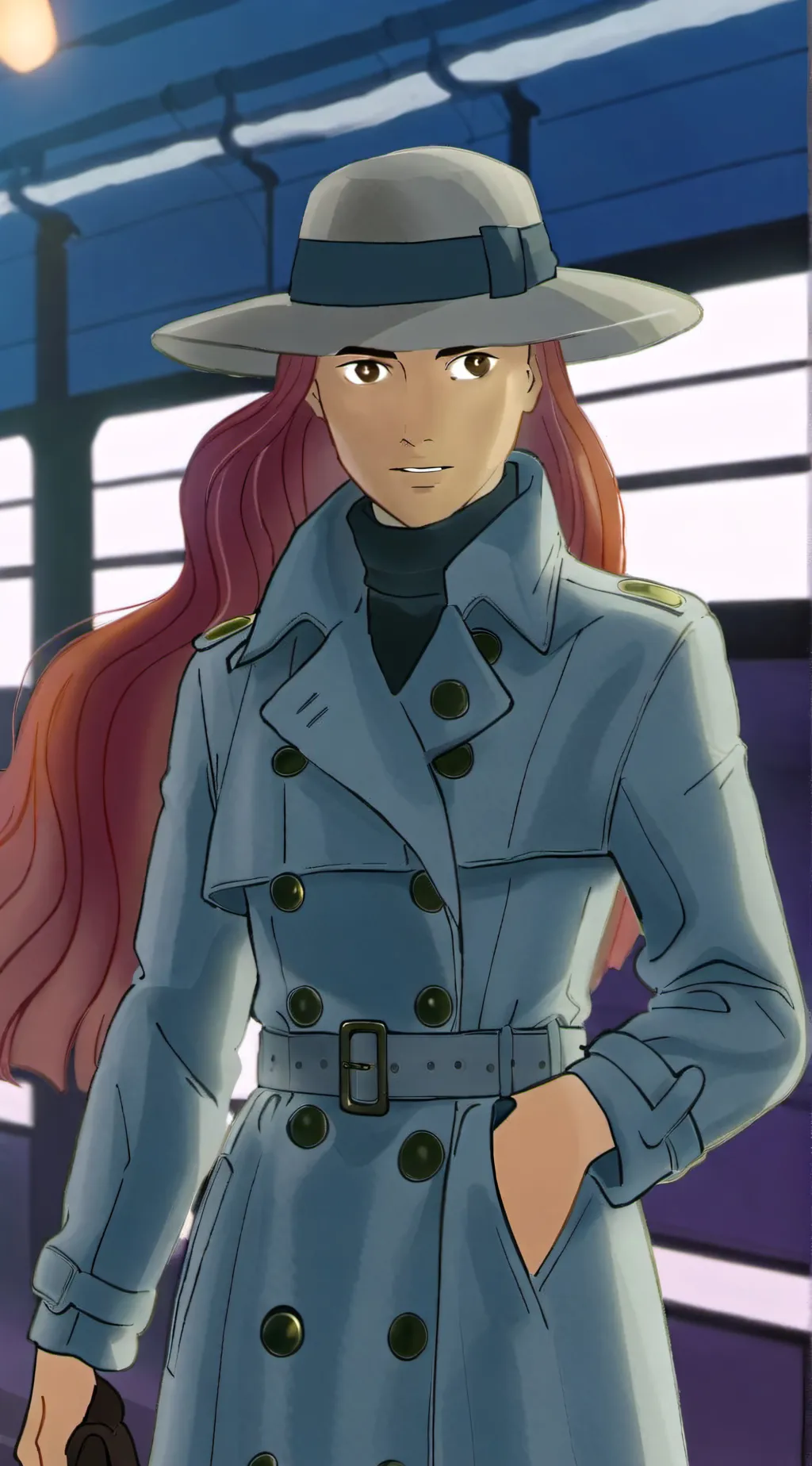 ai character: Joanne Cook  background