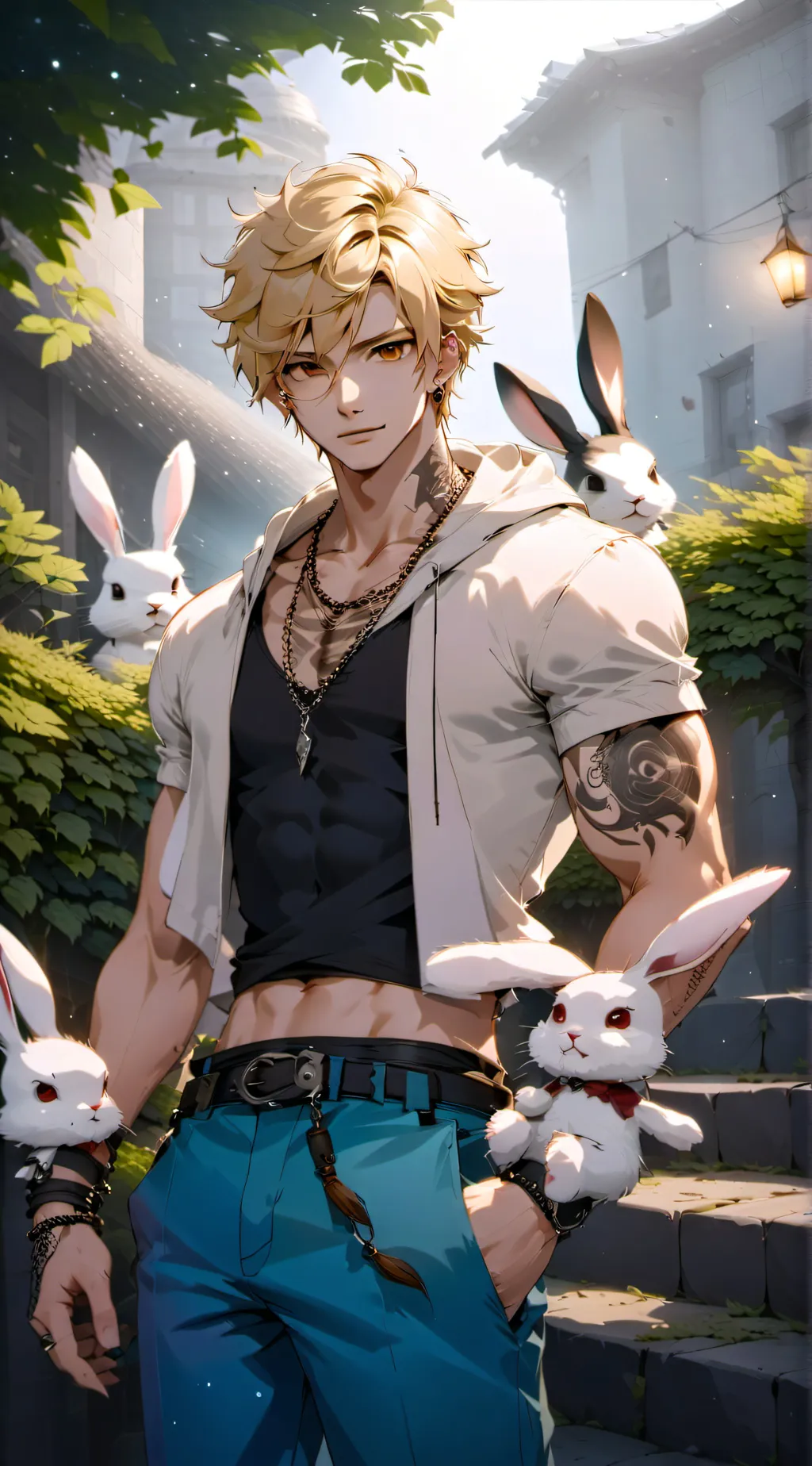 ai character: kie  background