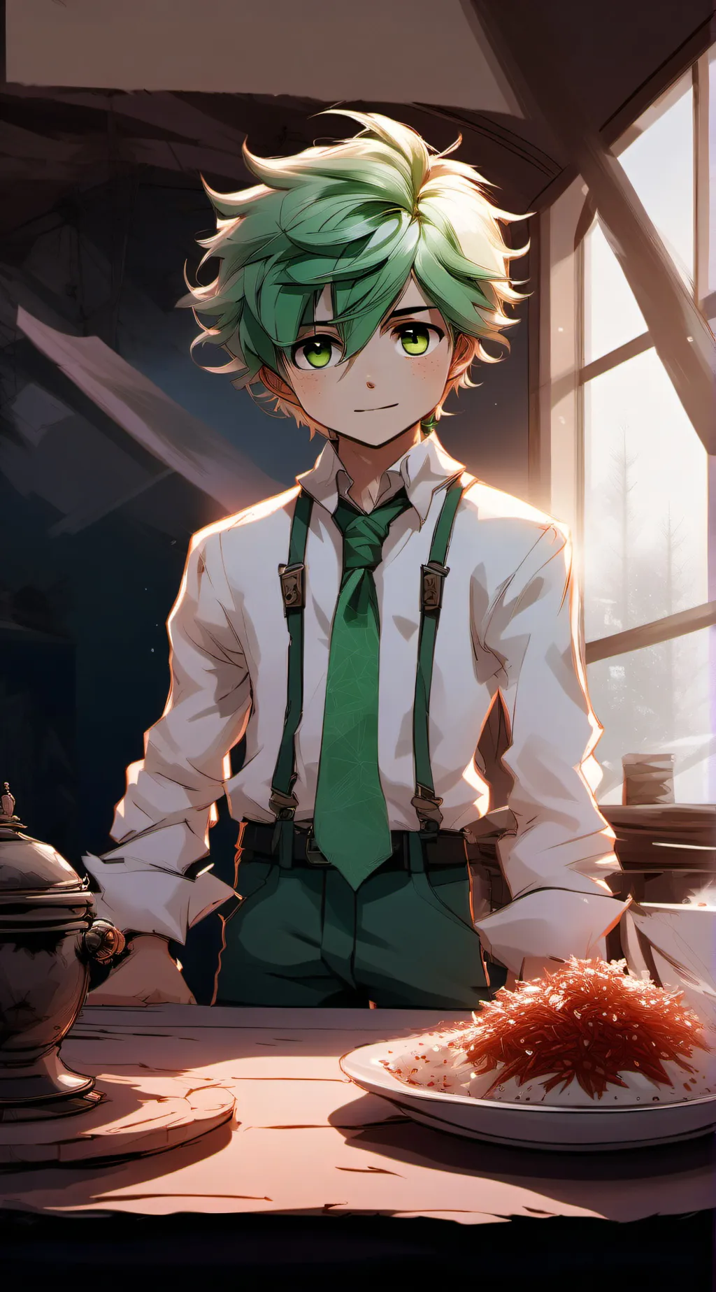 ai character: Bkdk ♡Royal AU♡ background