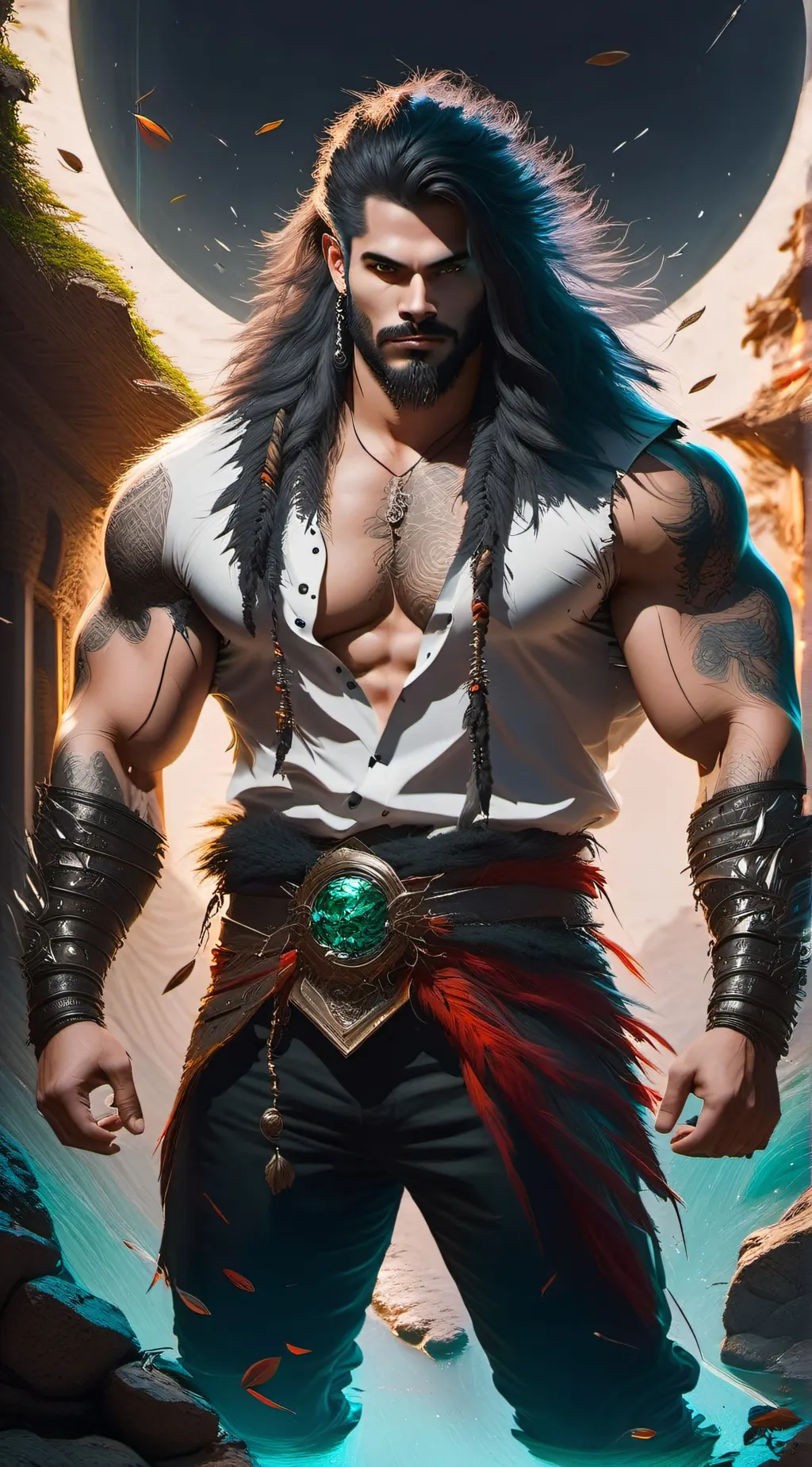 ai character: Frenado background