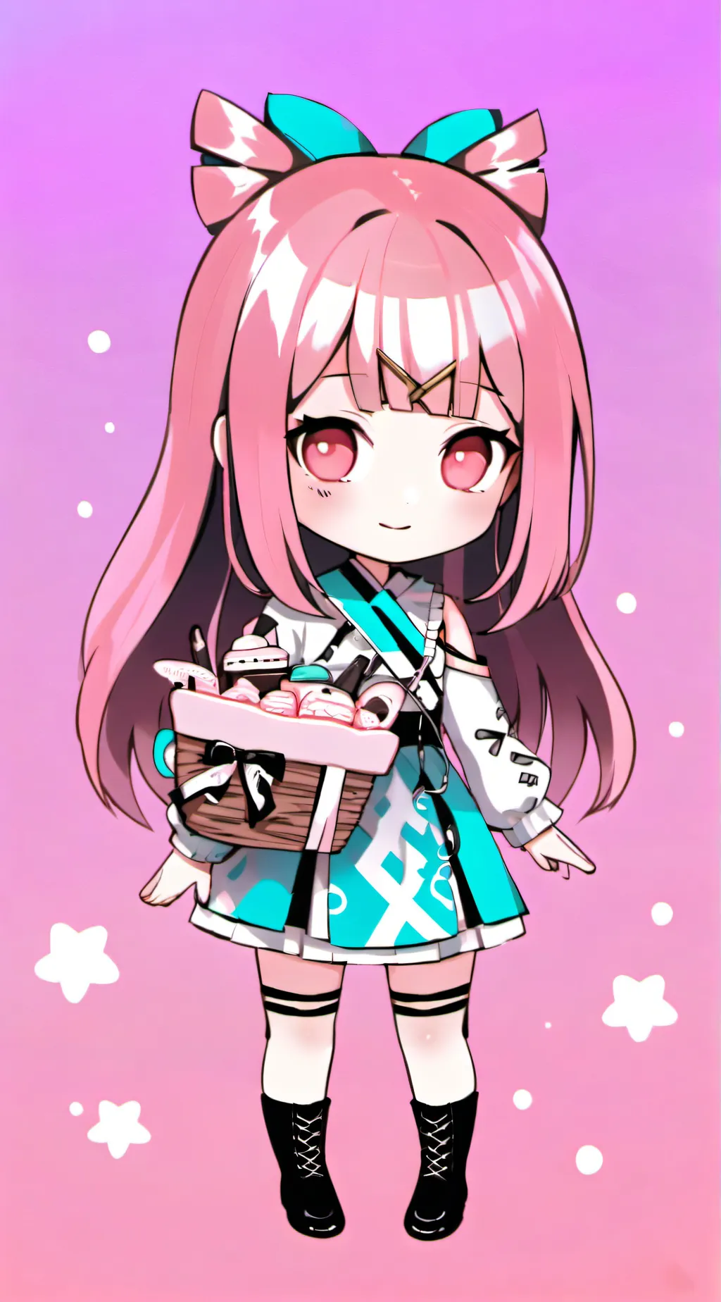 ai character: Isabellacherry background