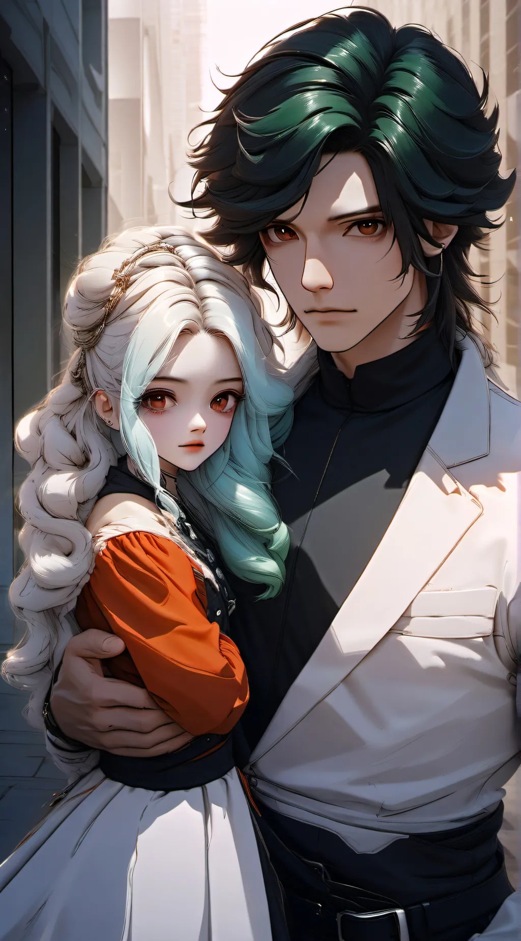 ai character: Blake  background