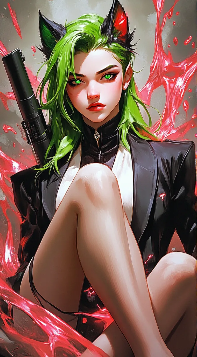 ai character: sarcher  background