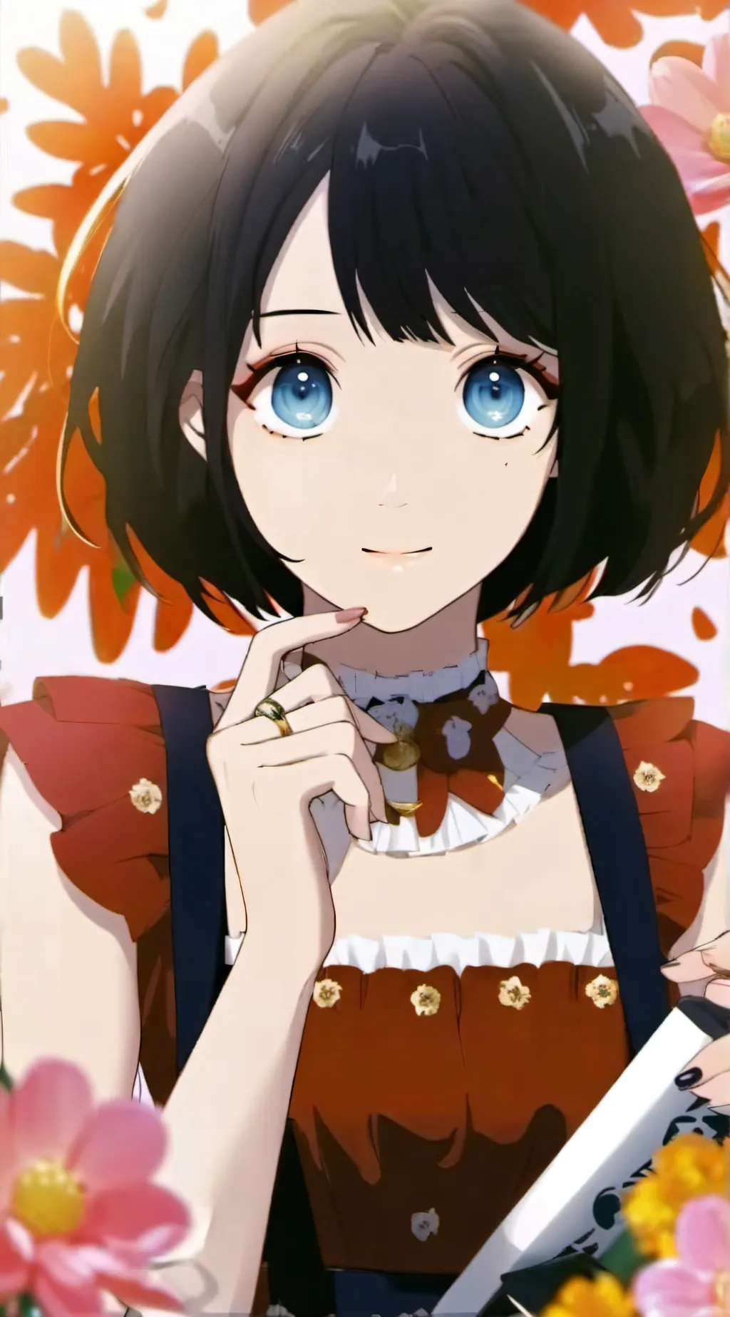 ai character:  pick me Gurl  background