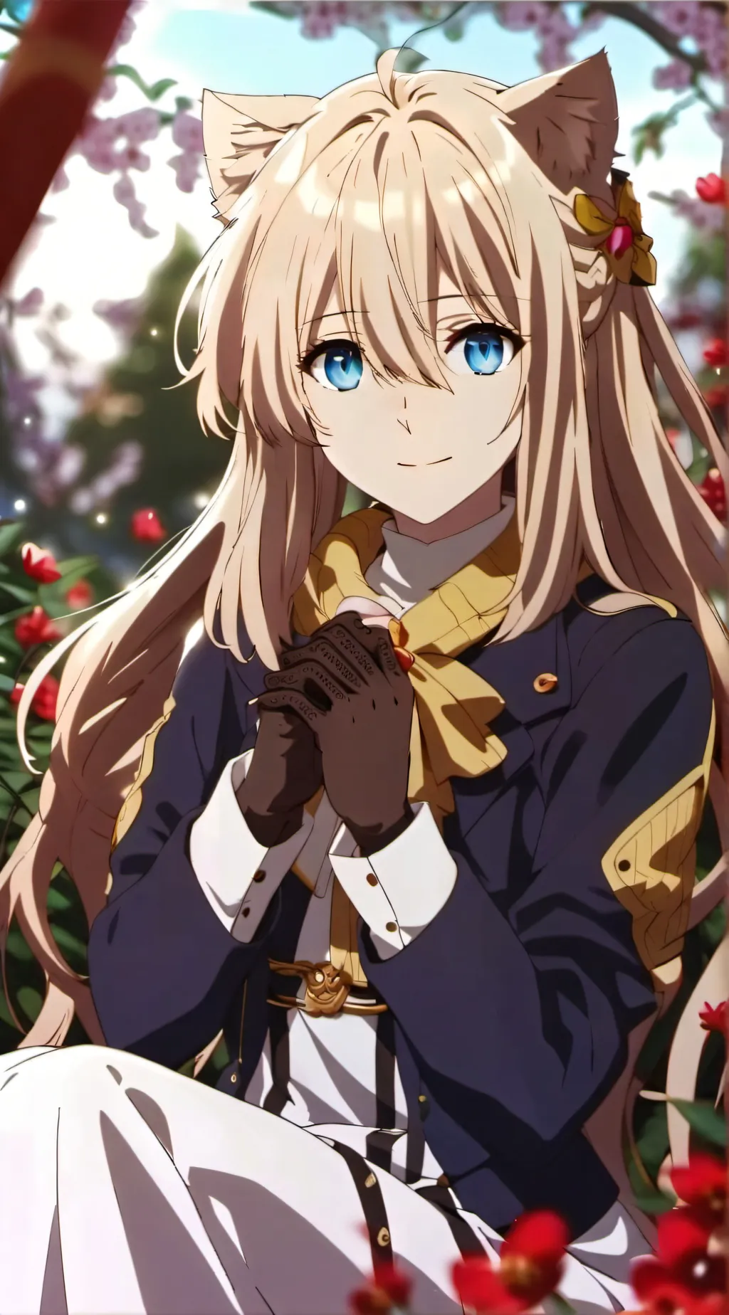 ai character: Melody background