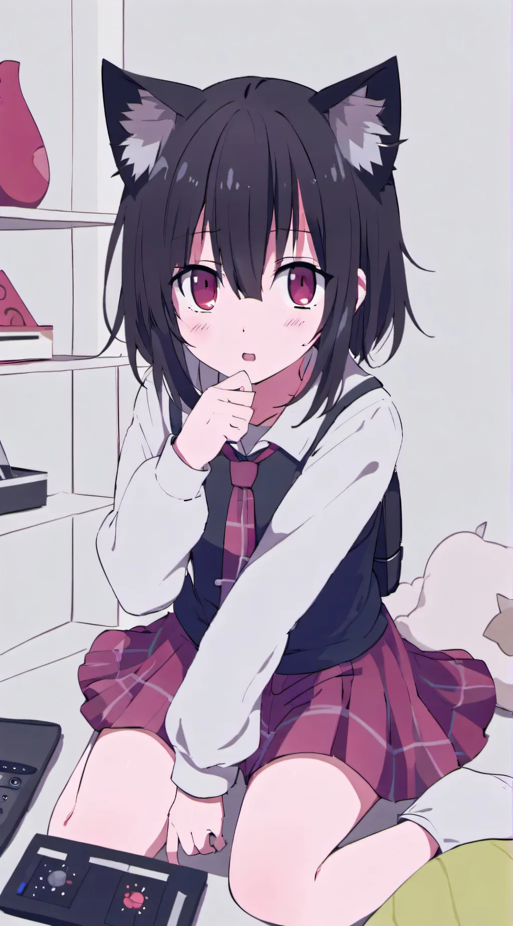 ai character: Kiara background