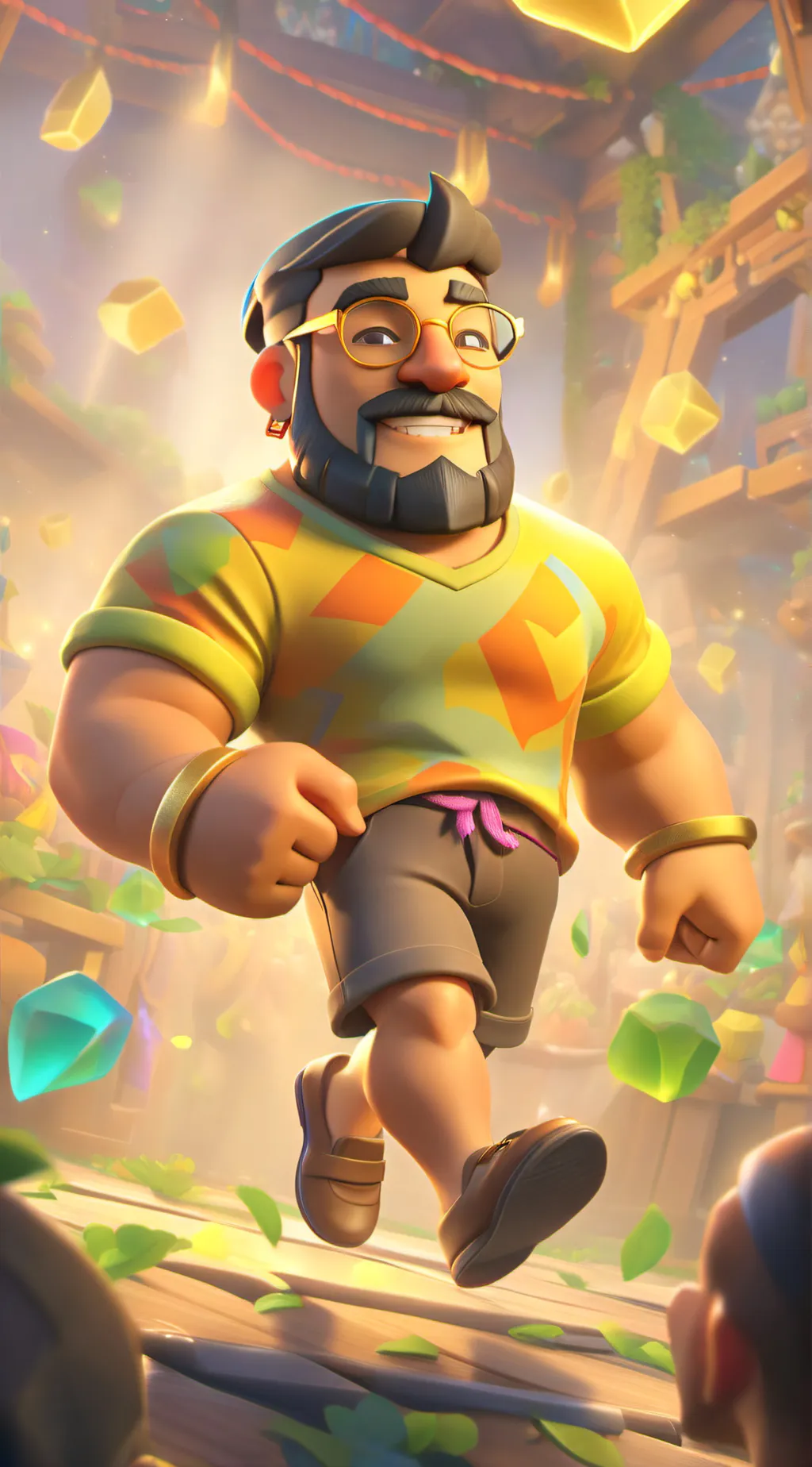 ai character: funi guy background