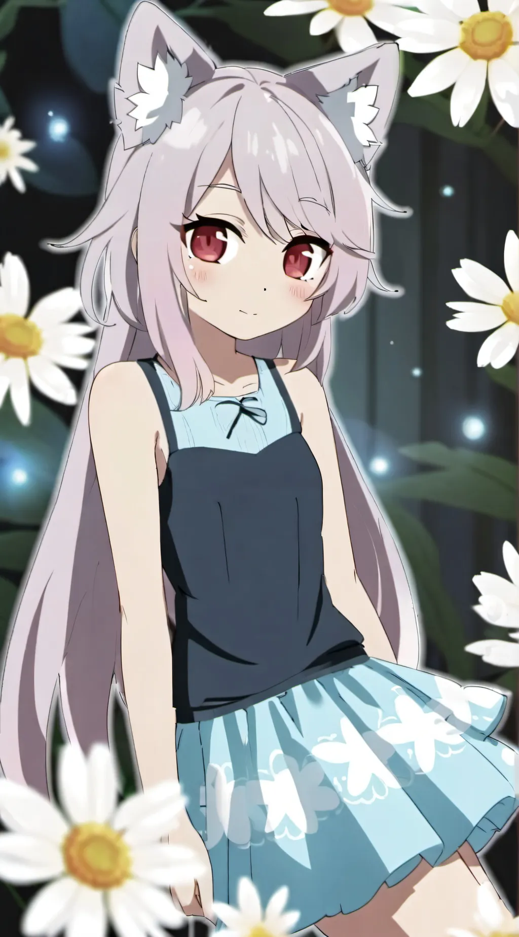 ai character: Allycherry background